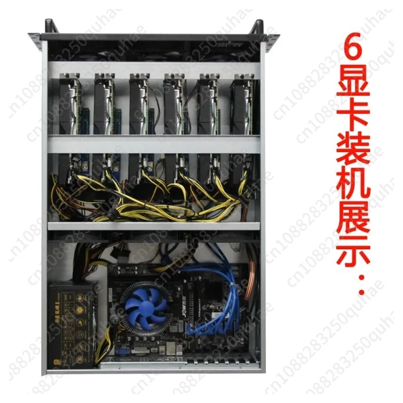 Chasis 4U para Tarjetas Gráfic - 8 Gpu 4U Server Chassis reseña y precio