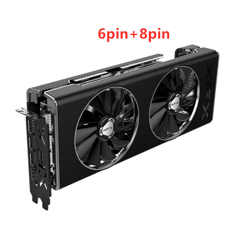 XFX-tarjeta gráfica de oficina - Rx 5700 Xt 8Gb Video Card reseña y precio