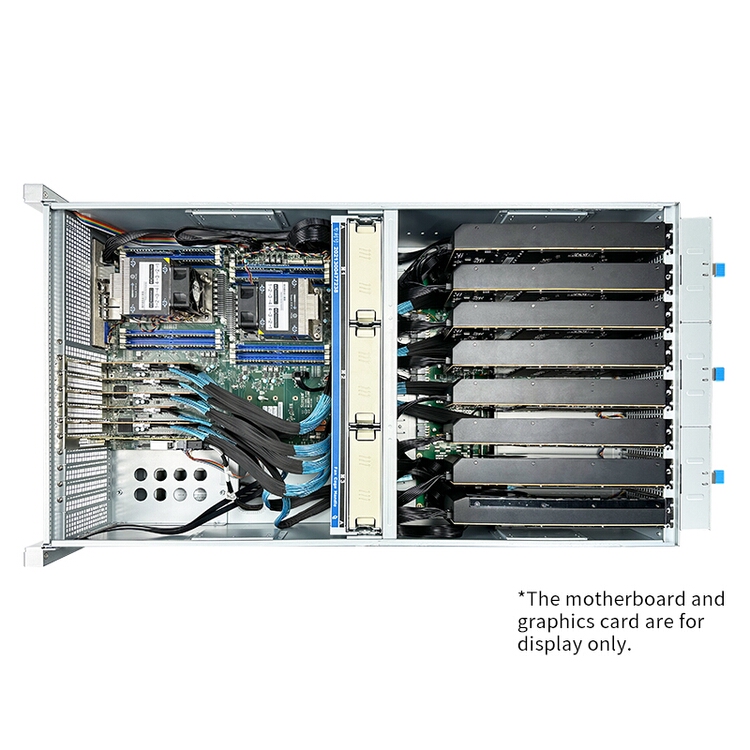 Chasis de Servidor Popular 8GP - 8 Gpu 4U Server Chassis reseña y precio