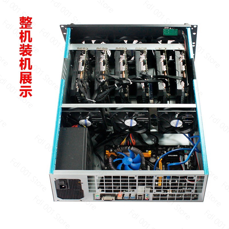 Chasis 4U para múltiples tarje - 8 Gpu 4U Server Chassis reseña y precio
