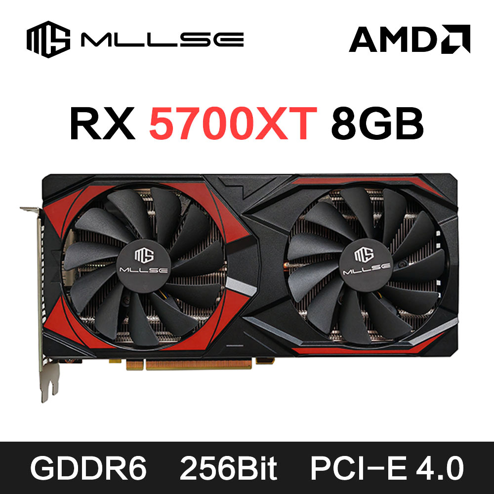 Tarjeta gráfica MLLSE AMD RX57 - Rx 5700 Xt 8Gb Video Card reseña y precio